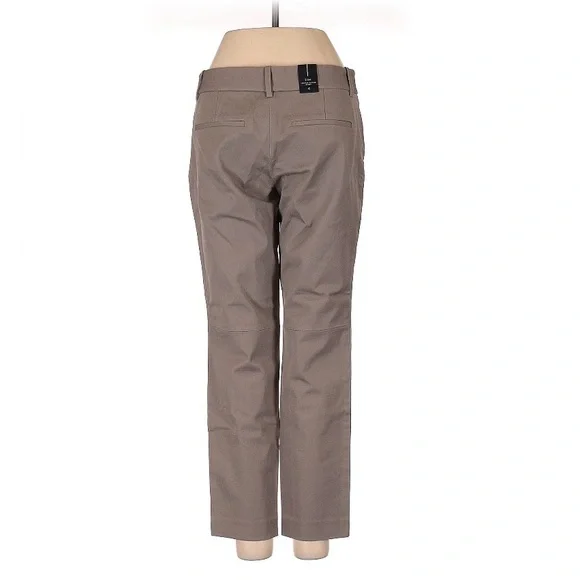 NWT ARITZIA Babaton Elliot Pants Grazer Slim Leg Grazer Brown Tan Khaki Size 4 - Picture 2 of 14